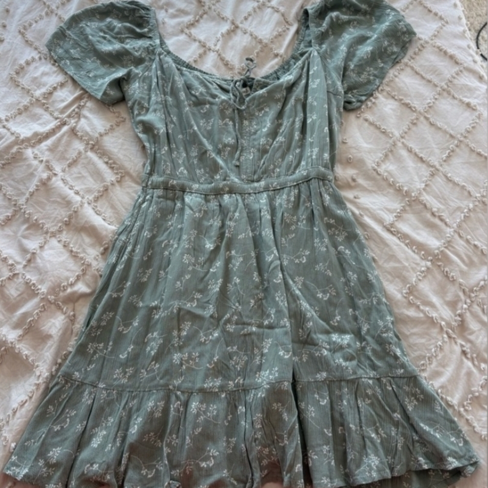 Abercrombie & Fitch Sage Green Dress
